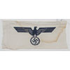 Kriegsmarine NCO/EM Blue on White Breast Eagle