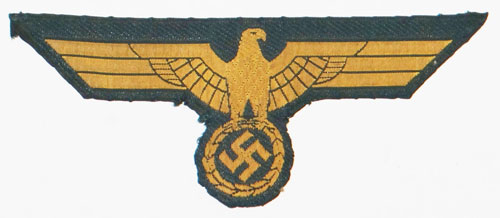 Kriegsmarine Coastal Artillery NCO/EM Breast Eagle