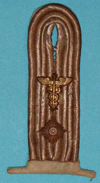 Kriegsmarine Oberleutnant of Administrative Shoulder Board