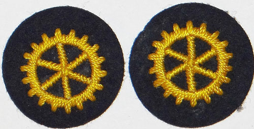 Officers Kriegsmarine Career Cuff Insignia for Engineering