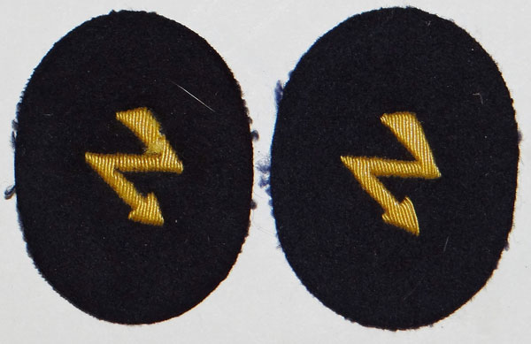 Officers Kriegsmarine Career Cuff Insignia for Communications