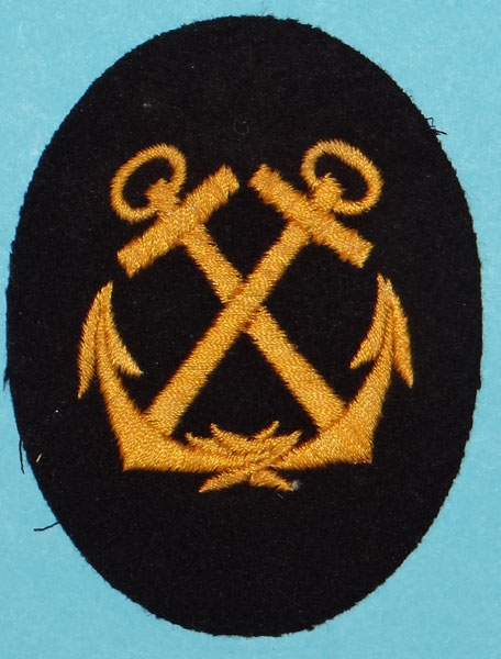 Kriegsmarine NCO Helmsman/Coxswain Career Sleeve Insignia - German ...