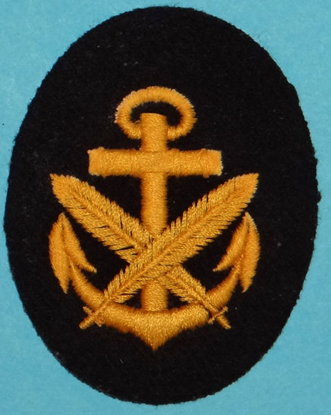 Kriegsmarine NCO Clerical Career Sleeve Insignia