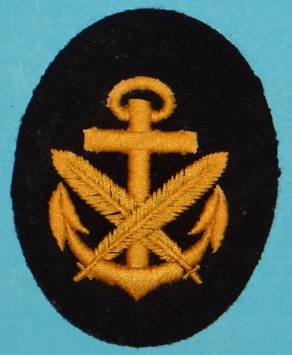 Kriegsmarine NCO Clerical Career Sleeve Insignia