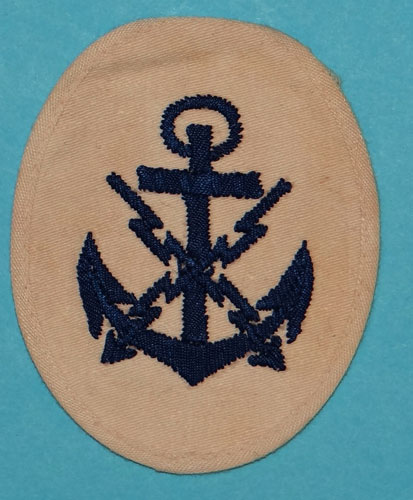 Kriegsmarine NCO Teletypist Career Sleeve Insignia