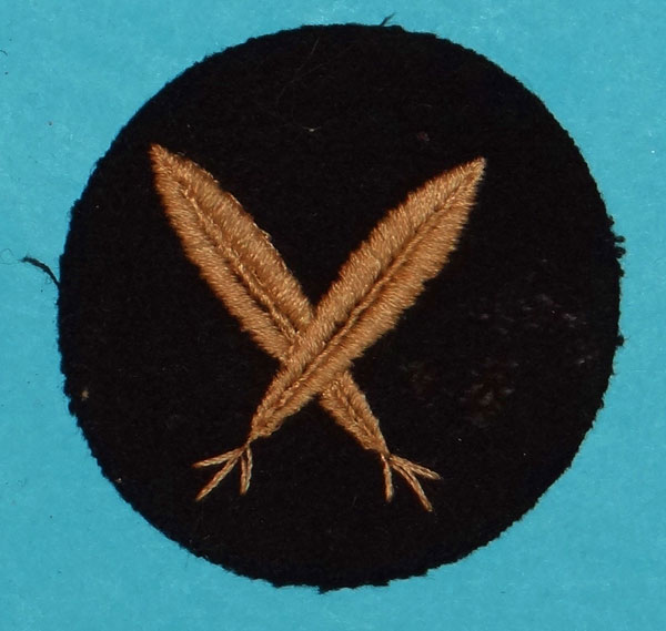 Kriegsmarine Enlisted Clerical Career Sleeve Insignia