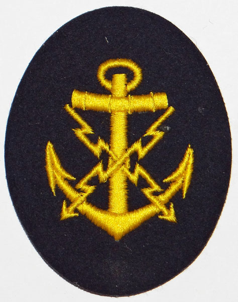 Kriegsmarine NCO Teletypist Career Sleeve Insignia