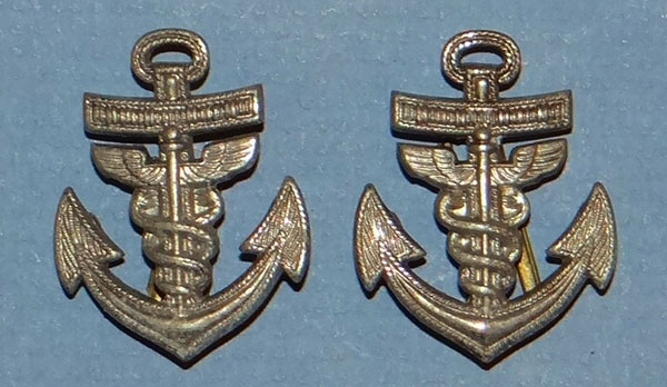 Kriegsmarine Administrative Career Shoulder Board Insignia's