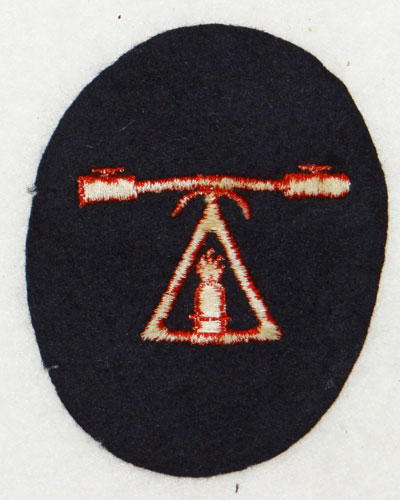 Kriegsmarine Range Finder Operator Specialist Sleeve Insignia