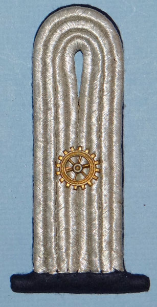 Kriegsmarine Leutnant of Engineering Shoulder Board