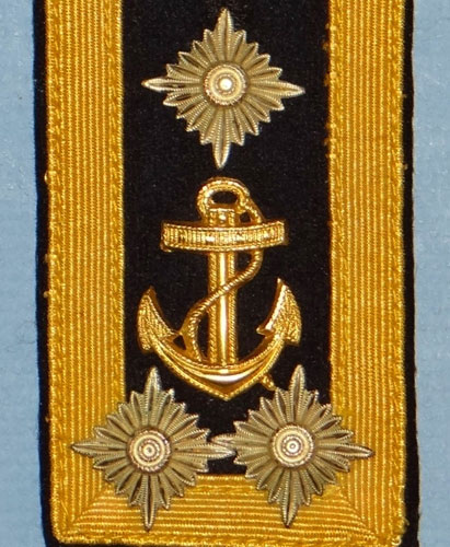 Kriegsmarine Boatswain Career Stabsoberfeldwebel Shoulder Board