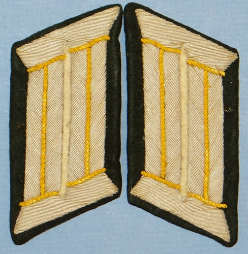 Kriegsmarine Coastal Artillery Officers Collar Tabs