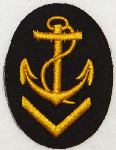 Kriegsmarine NCO Boatswain’s Career Sleeve Insignia