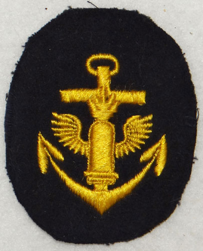 Views of Kriegsmarine NCO Coastal Artillery Career Sleeve Insignia ...