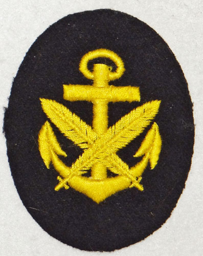 Kriegsmarine NCO Clerical Career Sleeve Insignia