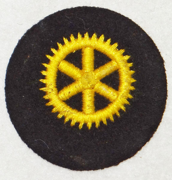 Kriegsmarine Enlisted Engine Personnel Career Sleeve Insignia