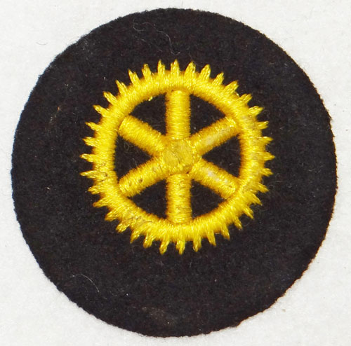 Kriegsmarine Enlisted Engine Personnel Career Sleeve Insignia