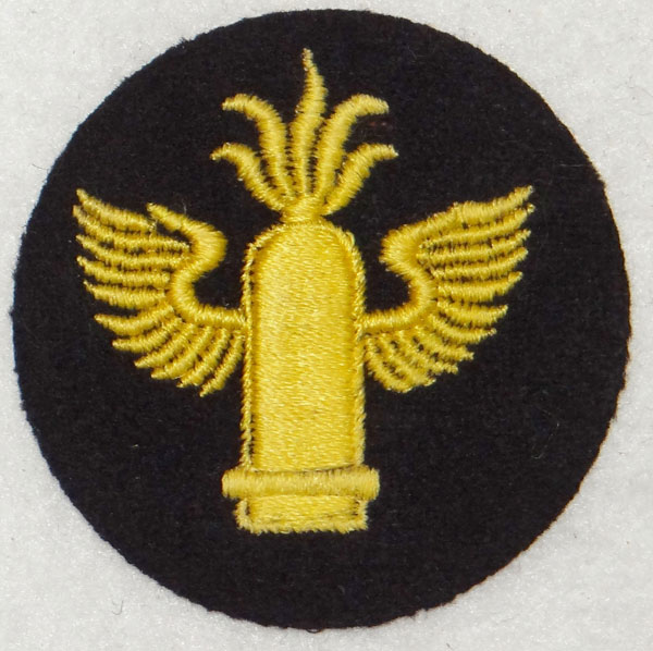 Kriegsmarine Enlisted Naval Artillery Career Sleeve Insignia