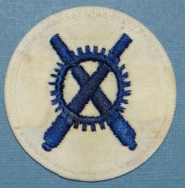 Kriegsmarine Enlisted Artillery Mechanics Career Sleeve Insignia