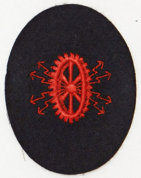 Kriegsmarine Technical Search Light Course Coastal Specialist Sleeve Insignia