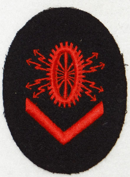 Kriegsmarine Electric Motor Technics Grade II Specialist Sleeve Insignia