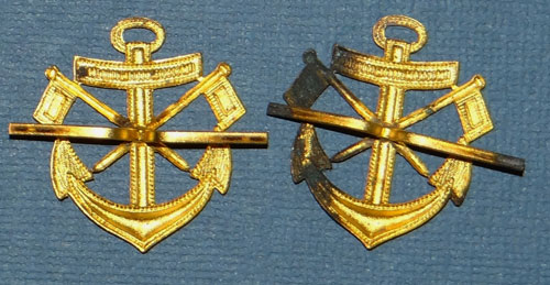 Kriegsmaine NCO Signal Career Shoulder Board Insignias