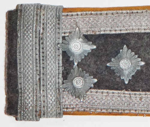 Luftwaffe Stabsfeldwebel "Officer Candidate" of Flight & Paratroops Shoulder Board