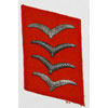 Luftwaffe Oberfeldwebel & Stabsfeldwebel Flak Troops Collar Tab