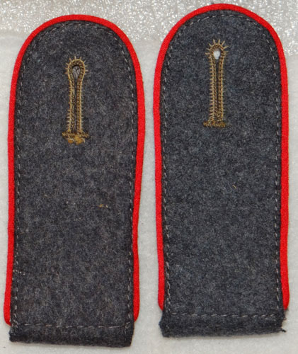 Luftwaffe Enlisted Flak Troops Shoulder Boards