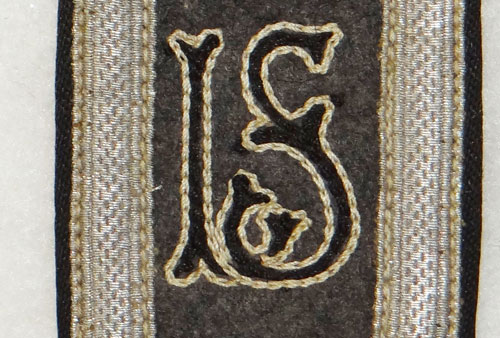 Luftschutz Battalion within the Luftwaffe Unteroffizier Shoulder Board