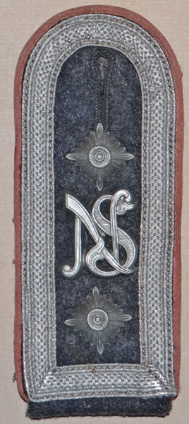 Luftwaffe Oberfelwebel of "Air Signal School" Shoulder Board