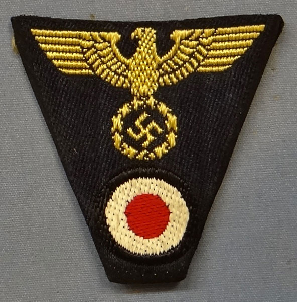 Reichsbahn M43 Field Cap Cloth Insignia