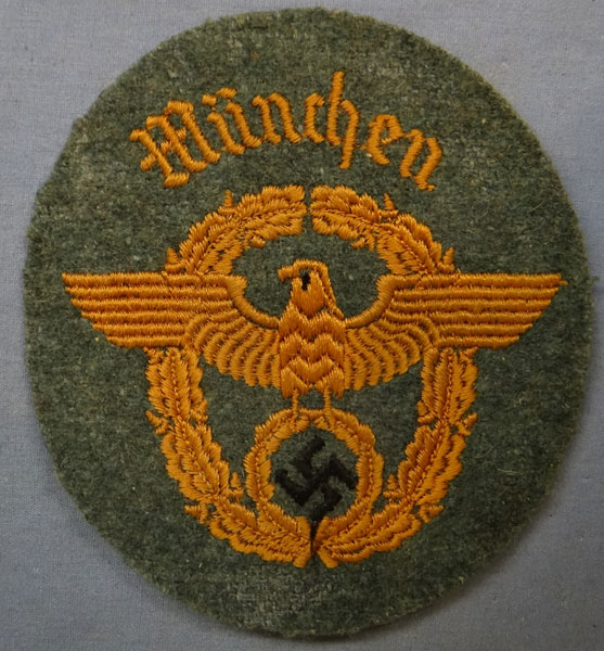 Police "Munchen" Gendarmerie Sleeve Eagle