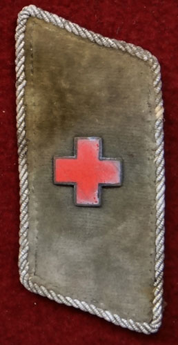 German Red Cross Collar Tab