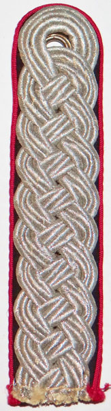 NSKK Officer Shoulder Board for Ranks Staffelfuhrer to Standartenfuhrer