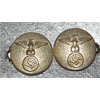 N.S.B.O. Silver Tunic Buttons