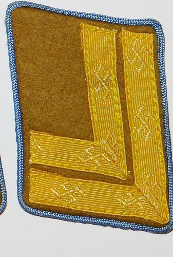 Ortsgruppen Political Leader 1936 "Zellenleiter" Collar Tabs