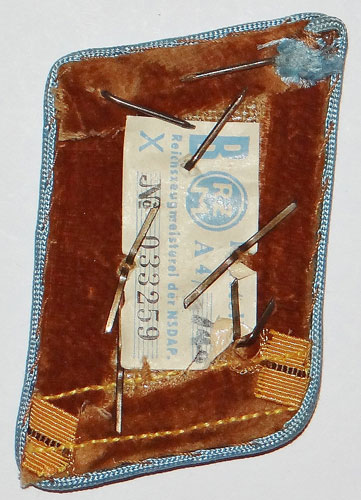 Ortsgruppen Political Leader 1939/45 "Haup-Gemeinschaftsleiter" Collar Tab