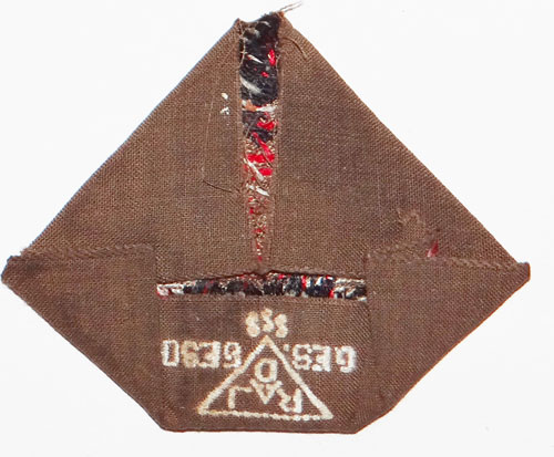 RAD NCO/EM Cloth Cap Insignia