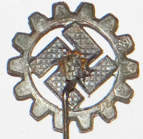 Gold Swastika DAF Membership Stick Pin