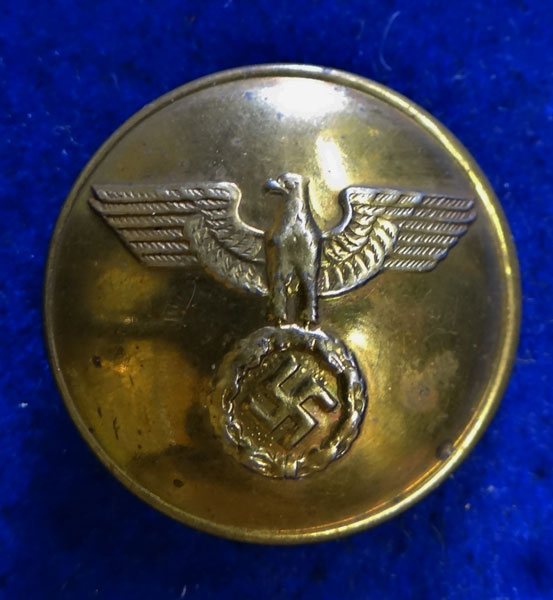 German WW II Reichspost "Postal Service" Tunic Button