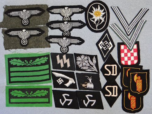 WSS-Untersturmfuhrer Sleeve Rank for Camouflage Clothing