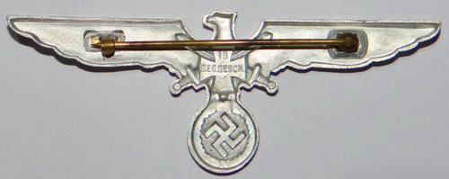 NS-Reichskriegerbund Metal Breast Eagle