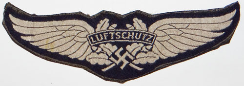 SHD / Luftschutz Breast Insignia