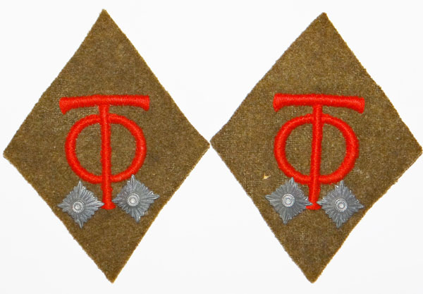 ORG. TODT Collar Tabs