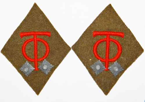 ORG. TODT Collar Tabs