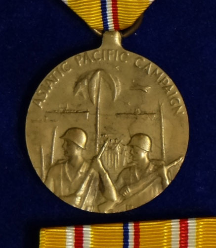 U.S. Navy Boxed WW II "Asiatic-Pacific" Campaign Medal