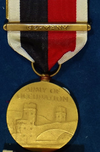 Boxed WW II "Army of Occupation" Medal with Germany Bar