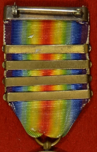 WW I "Victory" Medal with Four Bars