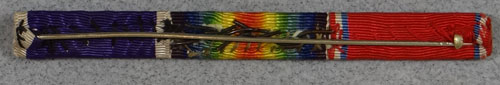 WW I Ribbon Bar with Three Awards